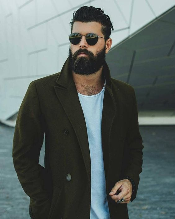 medium beard style for men