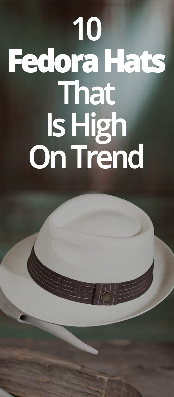 10 FEDORA HATS 10 FEDORA HATS