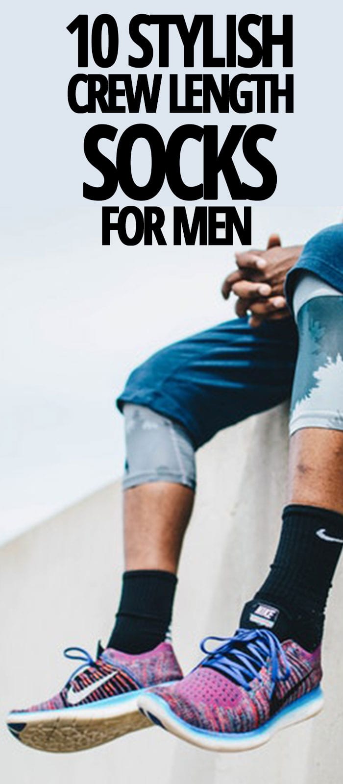 10 STYLISH CREW LENGTH SOCKS 10 STYLISH CREW LENGTH SOCKS