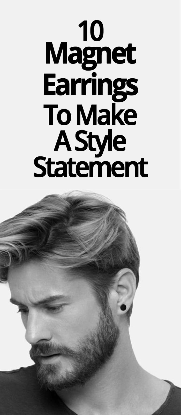 MAGNET EARRINGS TO MAKE A STYLE STATEMENT MAGNET EARRINGS TO MAKE A STYLE STATEMENT