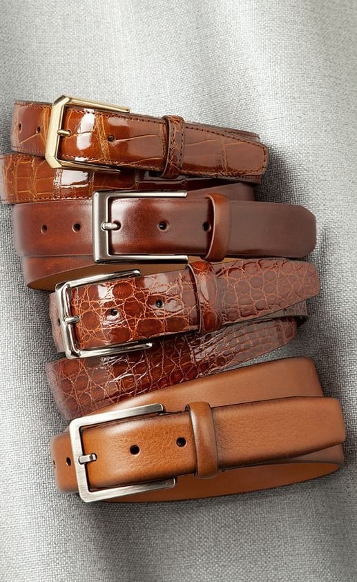 dress belts for men
