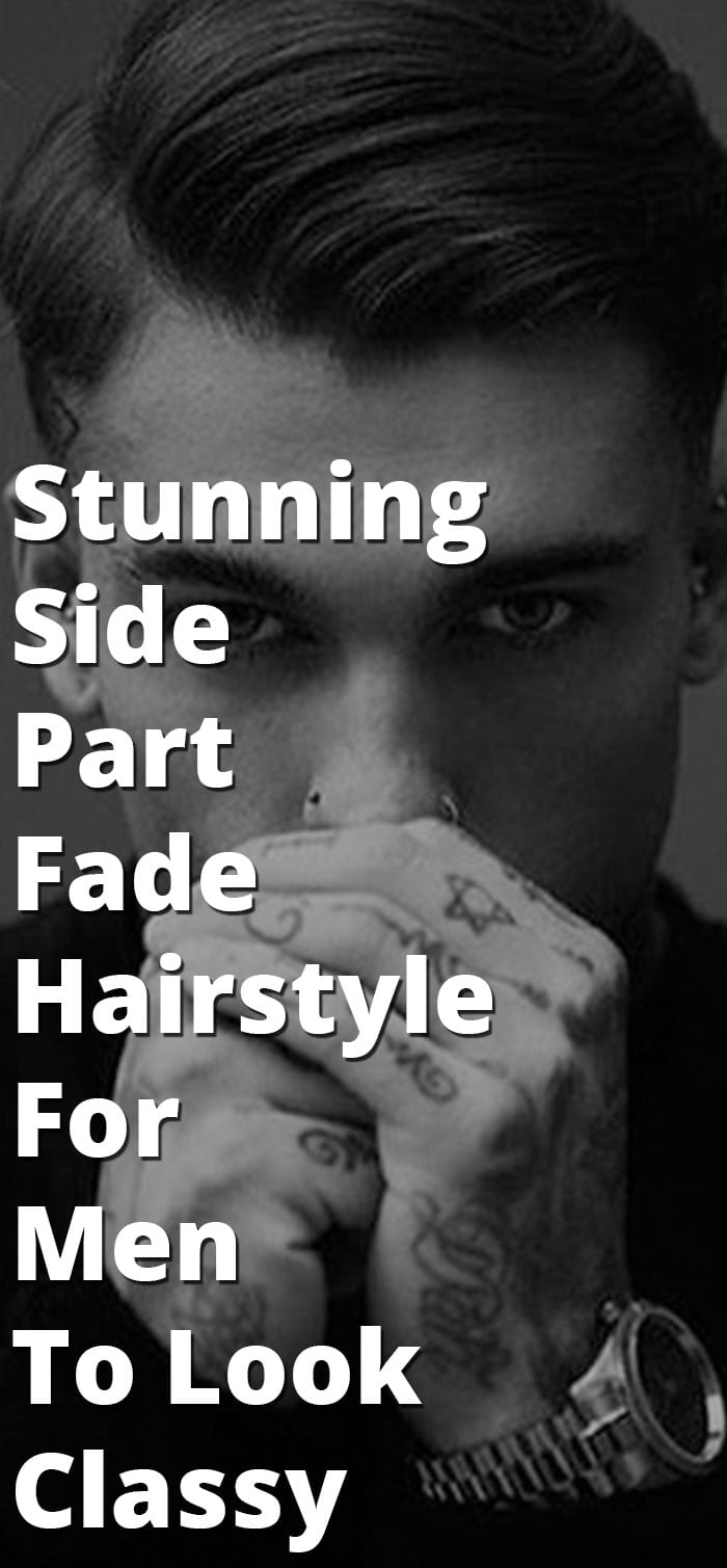 Side Part Fade Hairstyle Side Part Fade Hairstyle