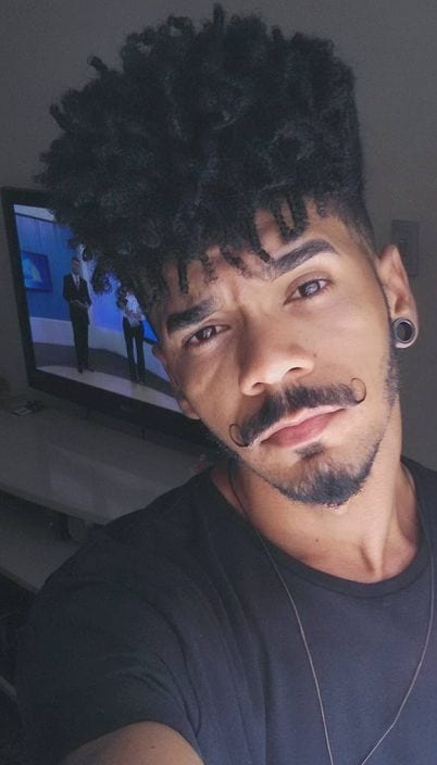 best high top hairstyles with beard