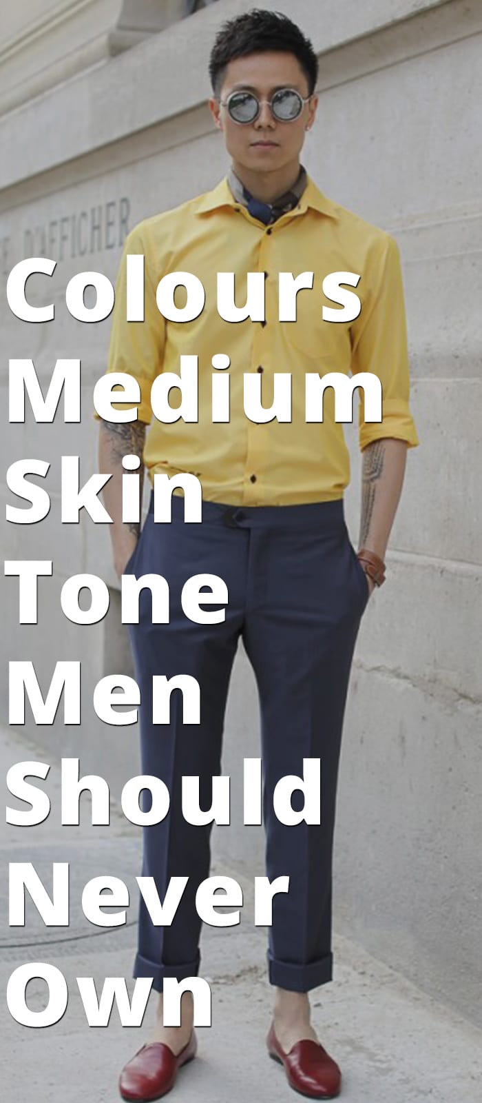 Colours Medium Skin Tone Men Should Never try Colours Medium Skin Tone Men Should Never try