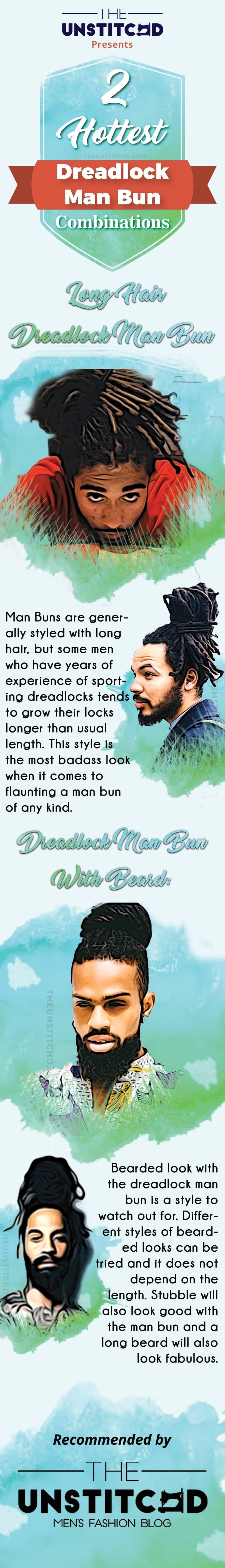Man-Bun-Dreadlock Man-Bun-Dreadlock