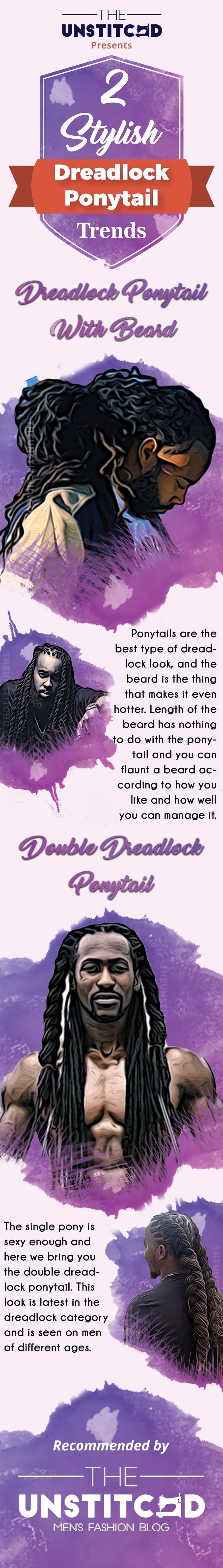 Ponytail-Dreadlock Ponytail-Dreadlock