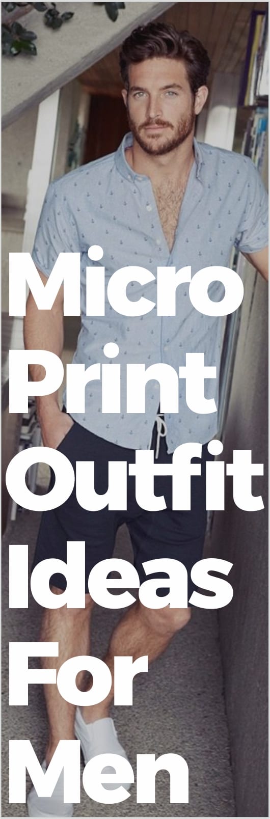 Micro Print Outfit Ideas For Men Micro Print Outfit Ideas For Men