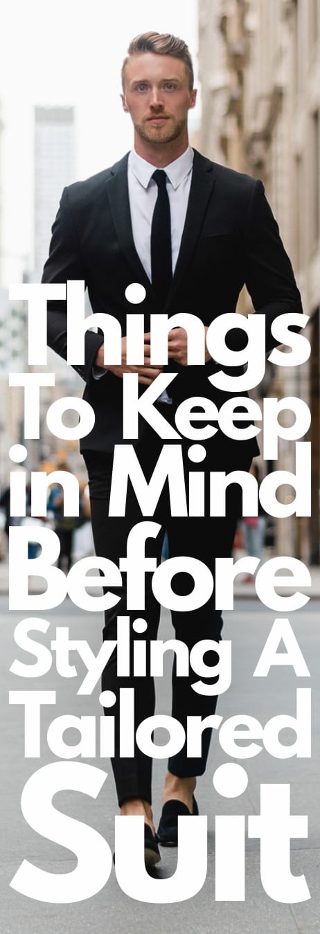 Things To Keep in Mind Before Styling A Tailored Suit for men Things To Keep in Mind Before Styling A Tailored Suit for men