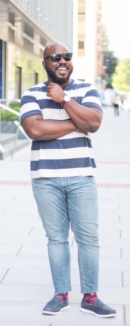 Simple Fat Men Outfit Ideas