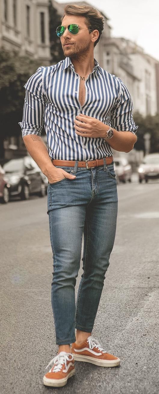 Dress Shirt Outfit Ideas For Men To Style
