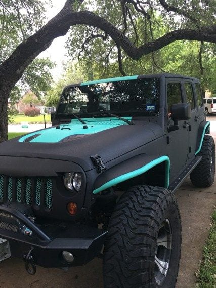JEEP BLACK MATTE CAR