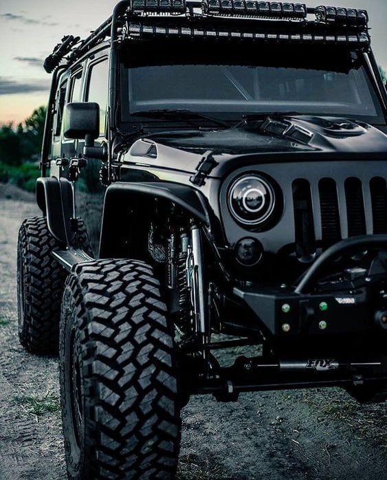 JEEP BLACK WALLPAPER