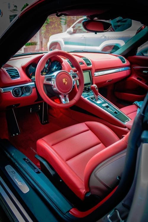 Porsche Boxster Interior