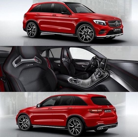 RED GLC43 AMG MERCEDES SUV RED GLC43 AMG MERCEDES SUV