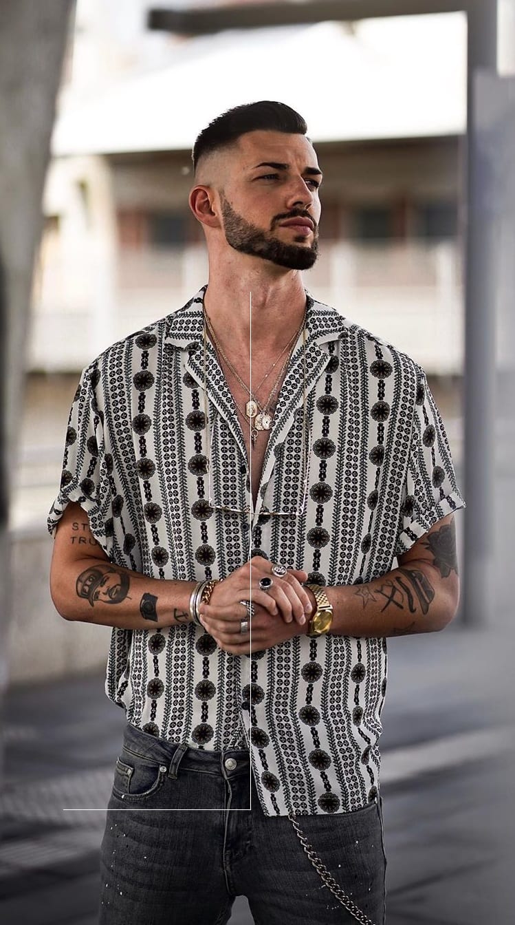Printed Short Sleeve Shirt