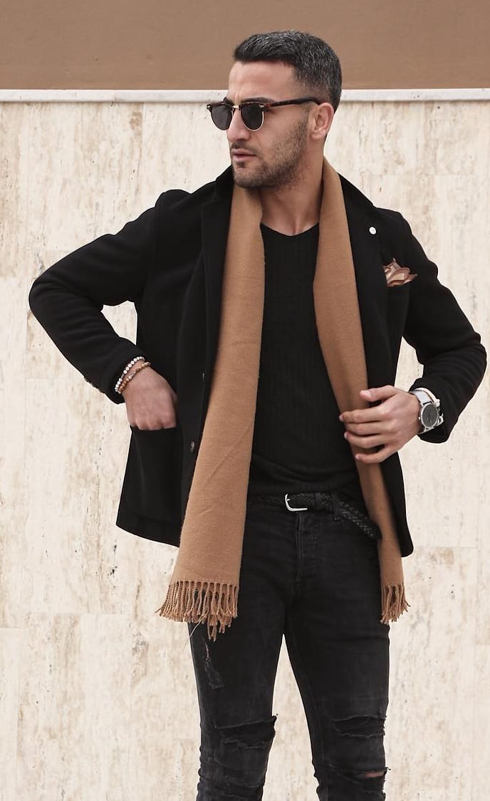 Scarf Style Ideas for Men Scarf Style Ideas for Men