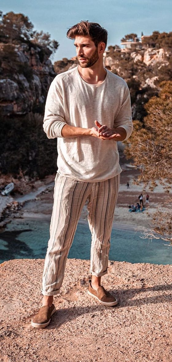 Amazing Linen Outfit Ideas for Men