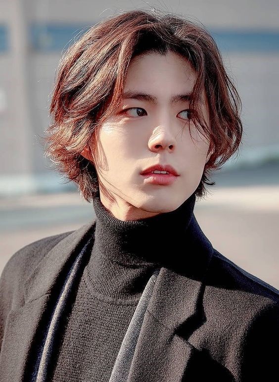 Slicked-Back Haircut