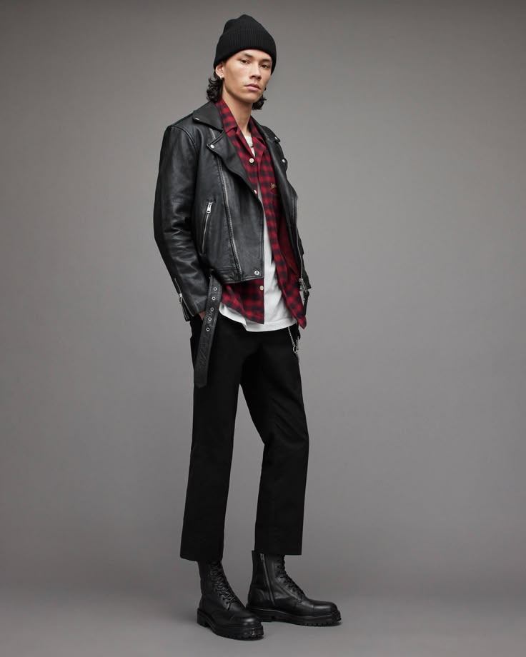 Classic Black Leather Jackets