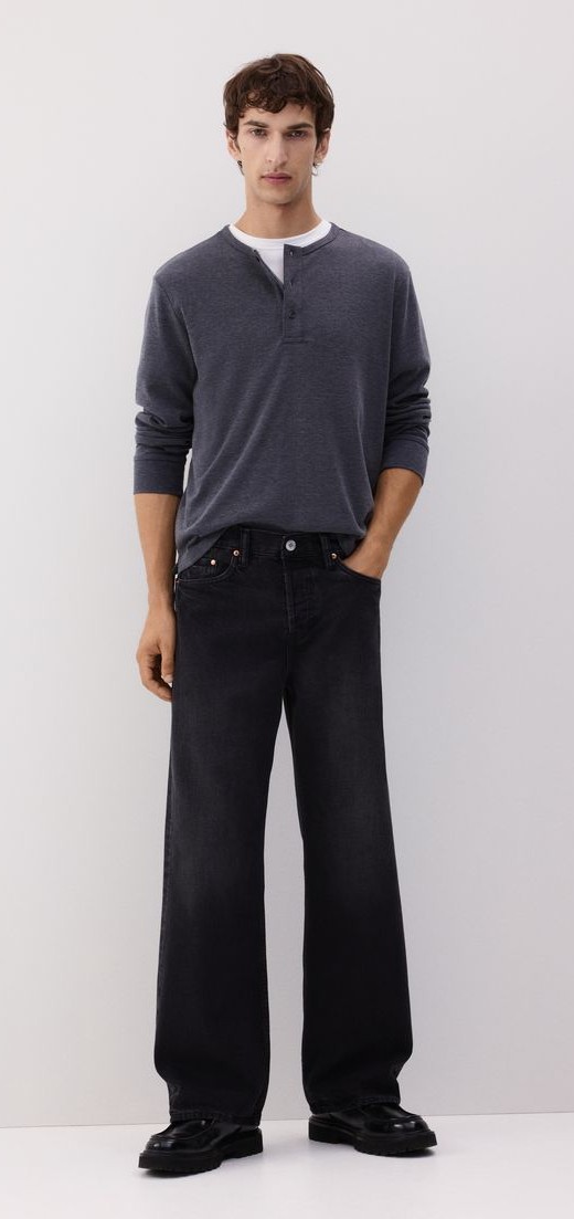 Black jeans Loose Fit