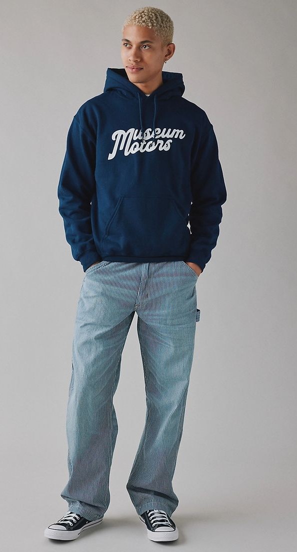 Hoodie With Slim-Fit Jeans